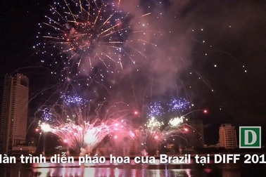 : Màn trình diễn pháo hoa của đội News Fireworks do Brasil đến từ Brazi