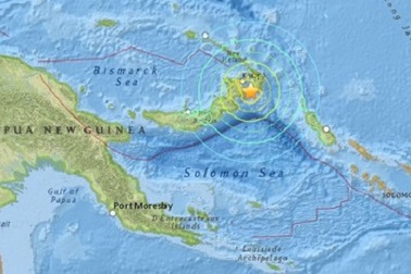 Động đất 7,7 độ richter ở nam Thái Bình Dương gây cảnh báo sóng thần 