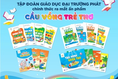 Tập đoàn Đại Trường Phát chính thức ra mắt ấn phẩm mầm non "Cầu vồng trẻ thơ"