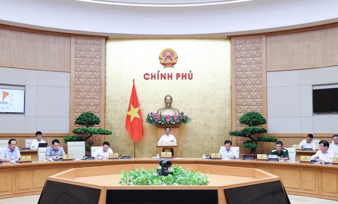 Thủ tướng Phạm Minh Chính chủ trì phiên họp Chính phủ chuyên đề về xây dựng pháp luật tháng 7/2023