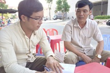 Trưởng công an xã xin nghỉ việc về làm phụ xe container