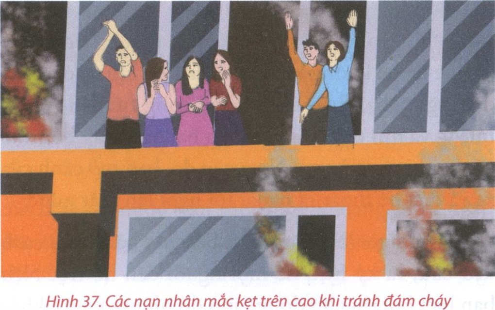 Bộ Công an hướng dẫn cách xử lý khi mắc kẹt do cháy chung cư, nhà cao tầng - 1 Bộ Công an hướng dẫn cách xử lý khi mắc kẹt do cháy chung cư, nhà cao tầng - 1