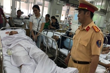 Vụ tông trọng thương Thiếu tá CSGT: Người đi xe máy có nồng độ cồn rất cao