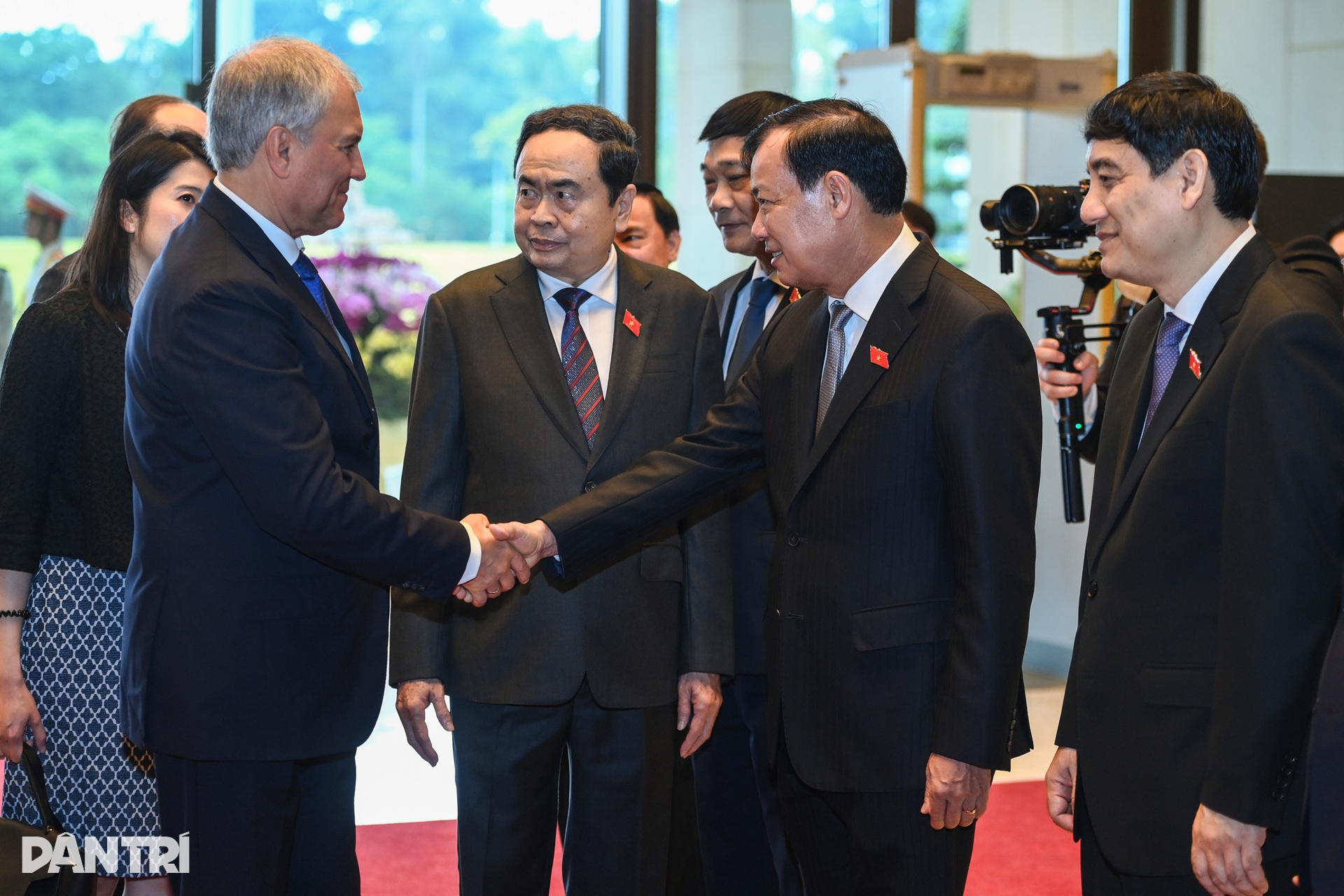 Chủ tịch Quốc hội Trần Thanh Mẫn đón tiếp Chủ tịch Duma Quốc gia Nga - 7