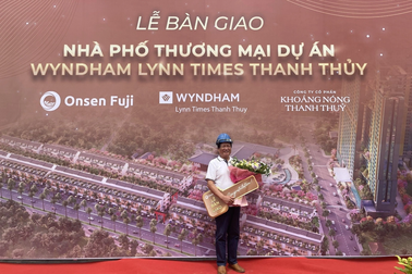 Wyndham Thanh Thủy bàn giao phân khu shoptel tại "Phố đi bộ Nhật Bản"
