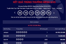 Tấm vé số trúng gần 64 tỷ đồng được phát hành ở TPHCM