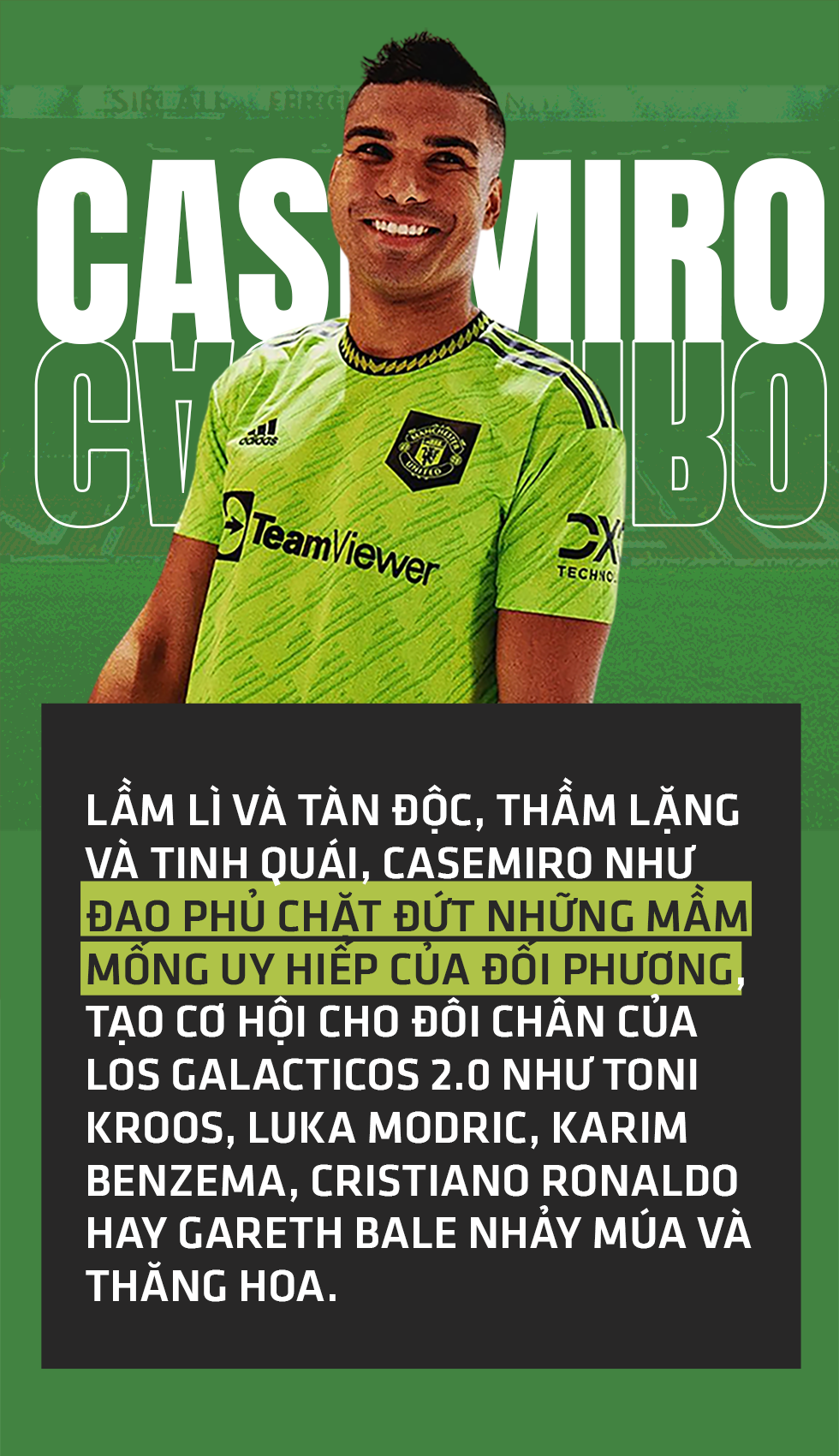 Casemiro: Đứa bé không cha, bánh pizza và thói quen phân tích trọng tài - 4 Casemiro: Đứa bé không cha, bánh pizza và thói quen phân tích trọng tài - 4
