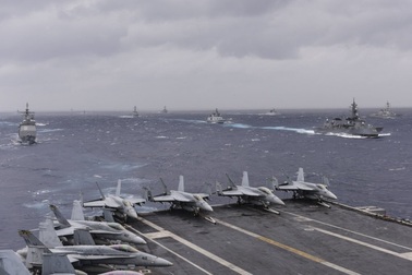 Mỹ - Ấn - Nhật tập trận rầm rộ “nắn gân” Trung Quốc