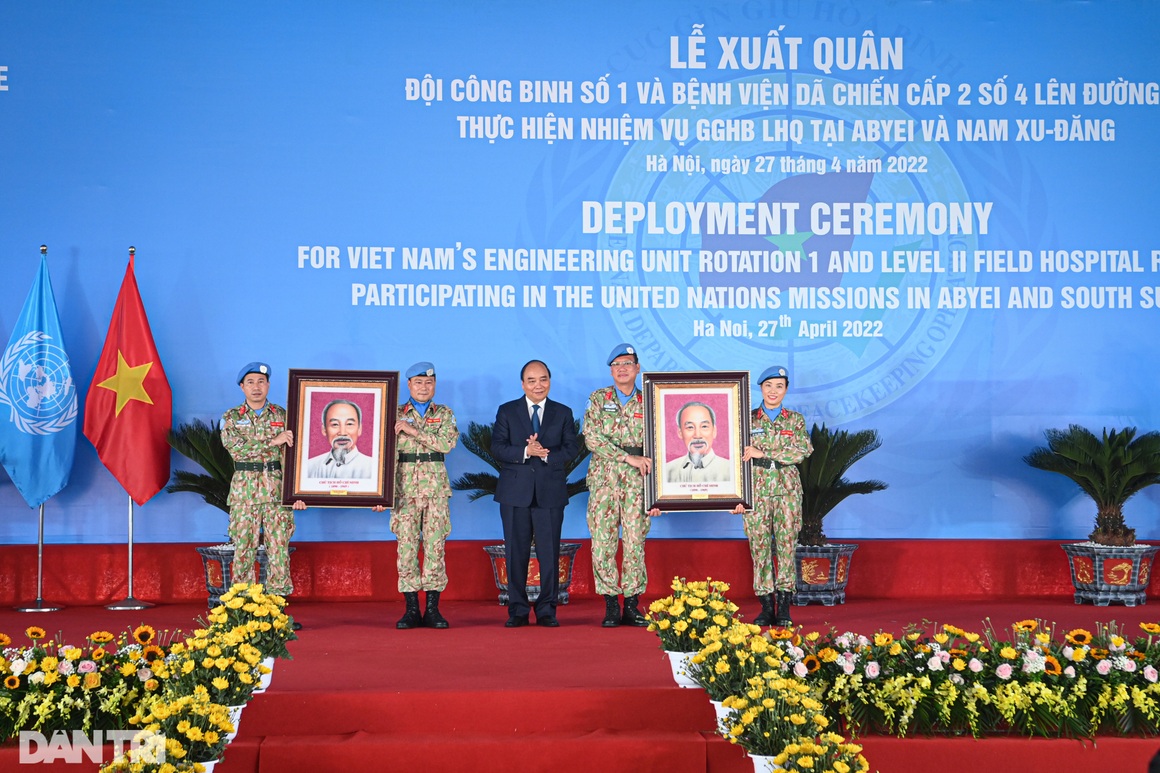Đội Công binh Việt Nam lên đường gìn giữ hòa bình Liên Hợp Quốc - 3 Đội Công binh Việt Nam lên đường gìn giữ hòa bình Liên Hợp Quốc - 3