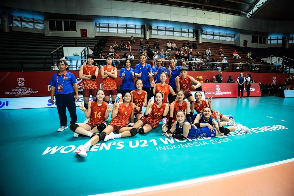 U21 bóng chuyền nữ Việt Nam làm nên lịch sử ở giải vô địch thế giới - 2 U21 bóng chuyền nữ Việt Nam làm nên lịch sử ở giải vô địch thế giới - 2