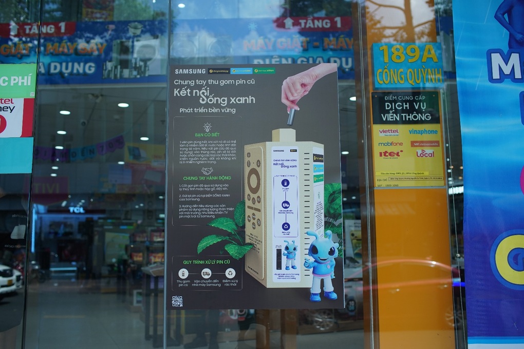 Samsung hợp tác cùng Tập đoàn Thế Giới Di Động xử lý pin cũ - 4 Samsung hợp tác cùng Tập đoàn Thế Giới Di Động xử lý pin cũ - 4