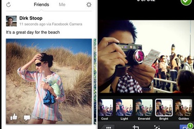 Facebook trình làng ứng dụng ảnh na ná Instagram