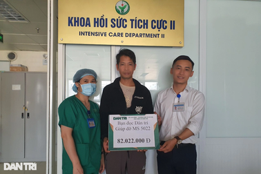 Người đàn bà góa gặp tai nạn được bạn đọc giúp đỡ hơn 170 triệu đồng