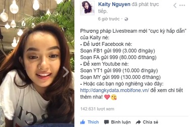Sao Việt rủ nhau livestream khoe gói 4G MobiFone siêu mượt