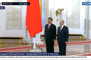 Lễ đón Chủ tịch Trung Quốc Tập Cận Bình tại Điện Kremlin