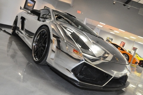 Lamborghini Gallardo mạ crôm, công suất 1.500 mã lực