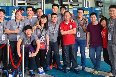 Đoàn Việt Nam chính thức lên đường tham gia Tàu thanh niên Đông Nam Á