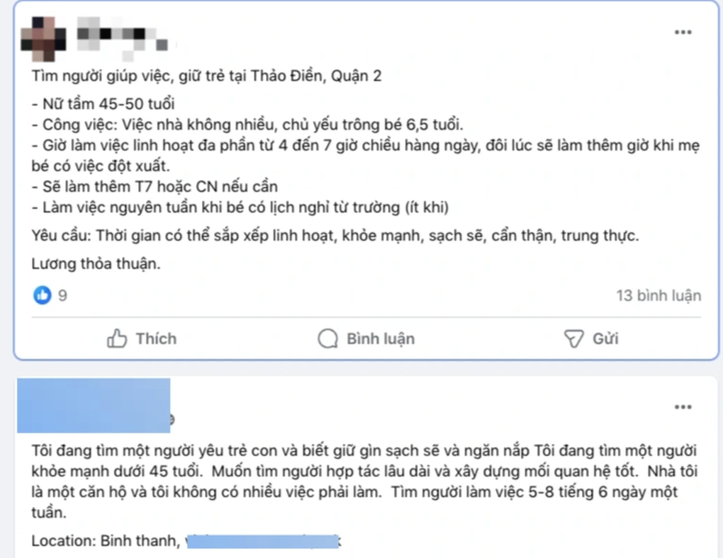Từ vụ giúp việc nghi sát hại bé 2 tuổi: Sợ hãi giao con cho... người lạ - 3 Từ vụ giúp việc nghi sát hại bé 2 tuổi: Sợ hãi giao con cho... người lạ - 3