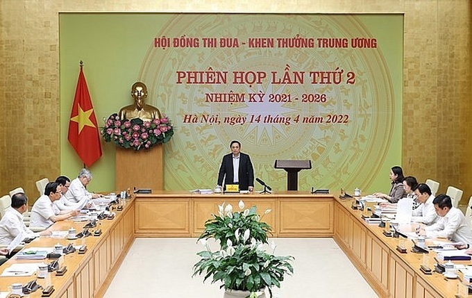 Thủ tướng Phạm Minh Chính chủ trì phiên họp lần thứ 2 của Hội đồng Thi đua-Khen thưởng Trung ương.