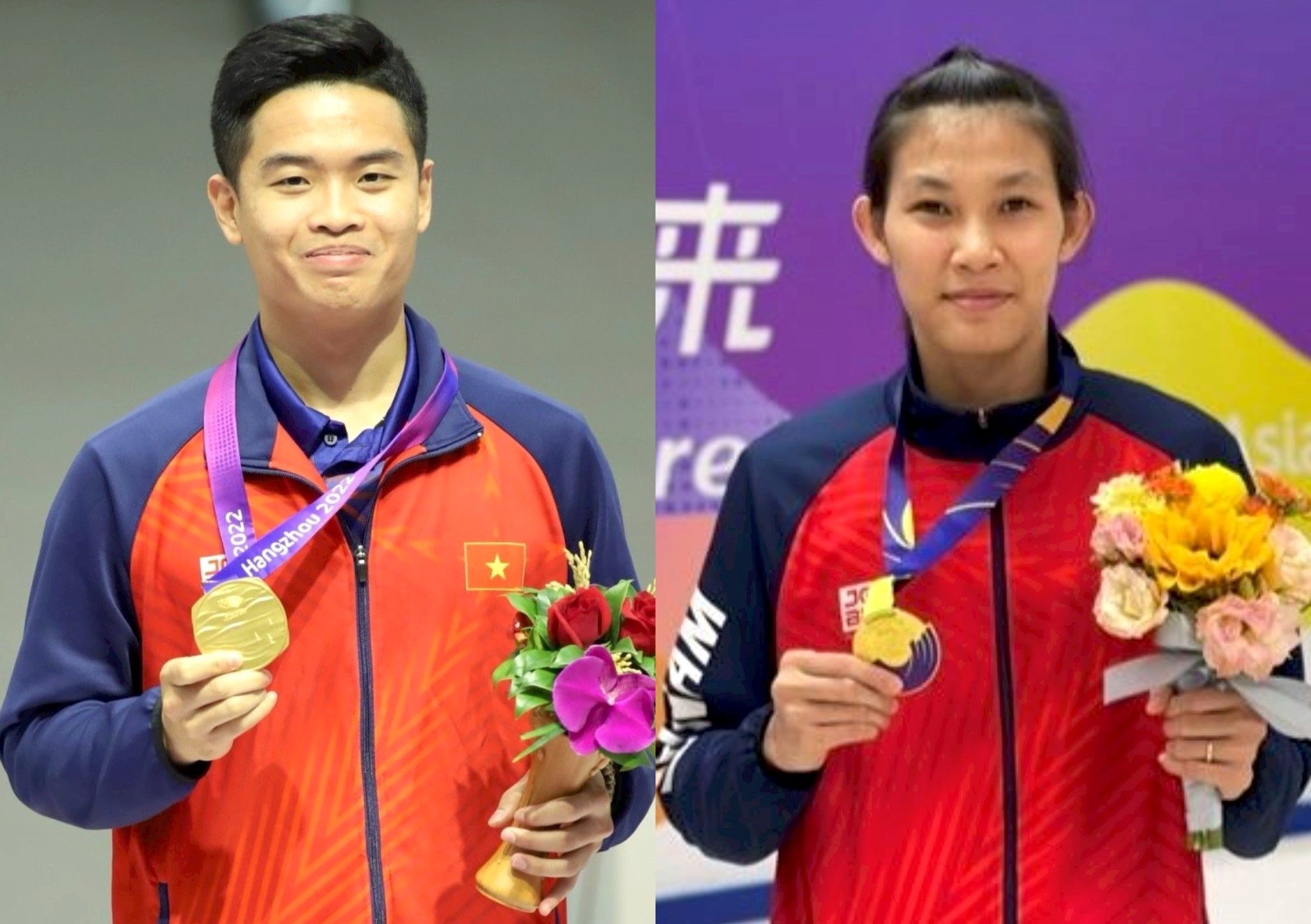 Hai vận động viên xuất sắc Phạm Quang Huy và Trần Thị Ngọc Yến có mặt trong danh sách đề cử.