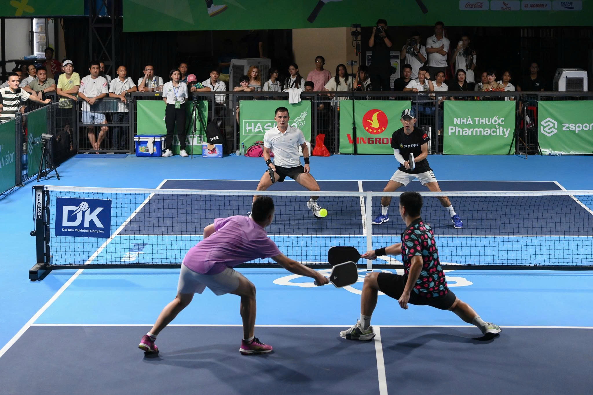 Những điều đặc biệt trong ngày thi đấu đầu tiên giải pickleball báo Dân trí - 3 Những điều đặc biệt trong ngày thi đấu đầu tiên giải pickleball báo Dân trí - 3