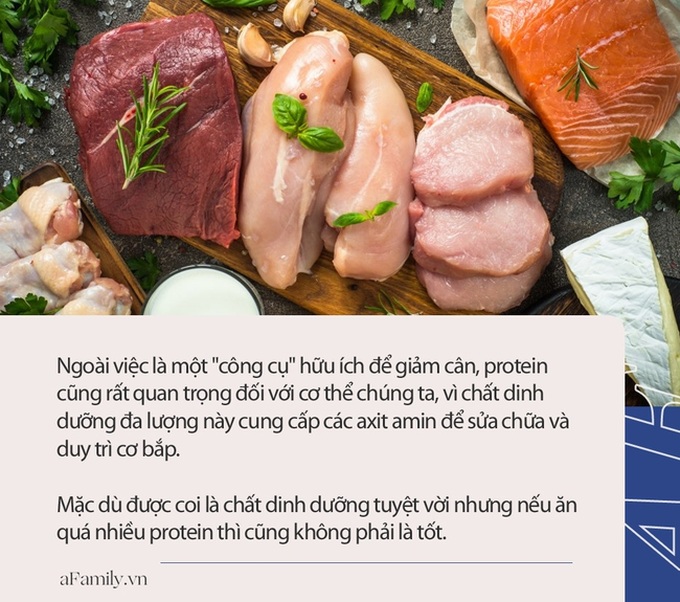 Được coi là chất dinh dưỡng linh hoạt nhất, giúp lấy lại vóc dáng, giảm cân nhưng nếu ăn nhiều protein có thể khiến 2 bộ phận cơ thể phải gánh họa - Ảnh 2. Được coi là chất dinh dưỡng linh hoạt nhất, giúp lấy lại vóc dáng, giảm cân nhưng nếu ăn nhiều protein có thể khiến 2 bộ phận cơ thể phải gánh họa - Ảnh 2.