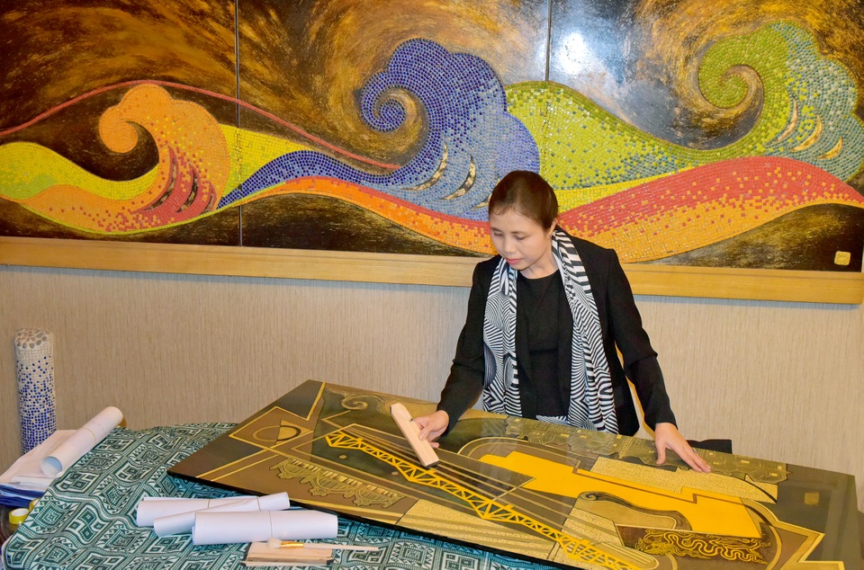 Không gian nghệ thuật trưng bày các công trình sáng tạo nổi tiếng của Hà Nội - 3