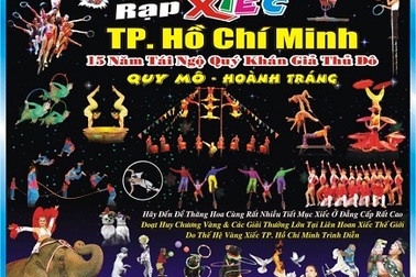 Xiếc “Sài thành” Bắc tiến đánh dấu 15 năm trở lại