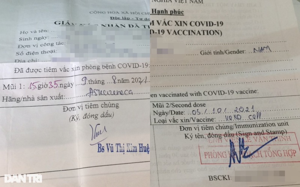 Thanh niên ở TPHCM tá hỏa vì mũi một tiêm AstraZeneca, mũi 2 tiêm Vero Cell - 1 Thanh niên ở TPHCM tá hỏa vì mũi một tiêm AstraZeneca, mũi 2 tiêm Vero Cell - 1