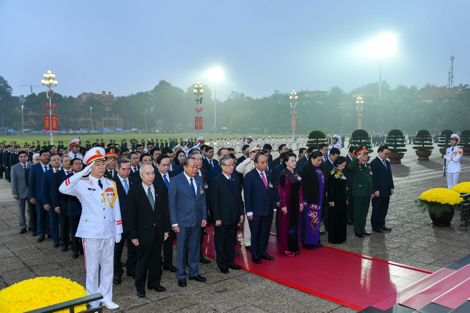 1.587 đại biểu được triệu tập dự Đại hội đều đủ tư cách đại biểu Đại hội - 1 1.587 đại biểu được triệu tập dự Đại hội đều đủ tư cách đại biểu Đại hội - 1