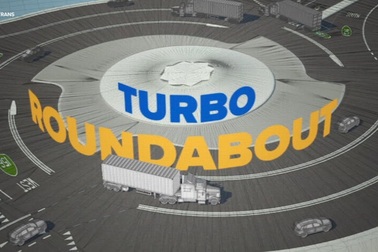 Vòng xuyến turbo thay thế ngã tư truyền thống nhằm giảm thiểu tai nạn ở Mỹ