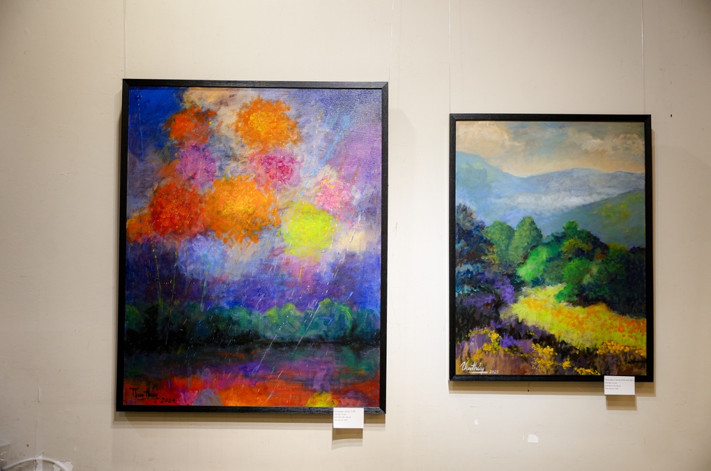 Vẻ đẹp bình yên trong tranh phong cảnh của họa sĩ Đỗ Thu Thủy - 2 Vẻ đẹp bình yên trong tranh phong cảnh của họa sĩ Đỗ Thu Thủy - 2