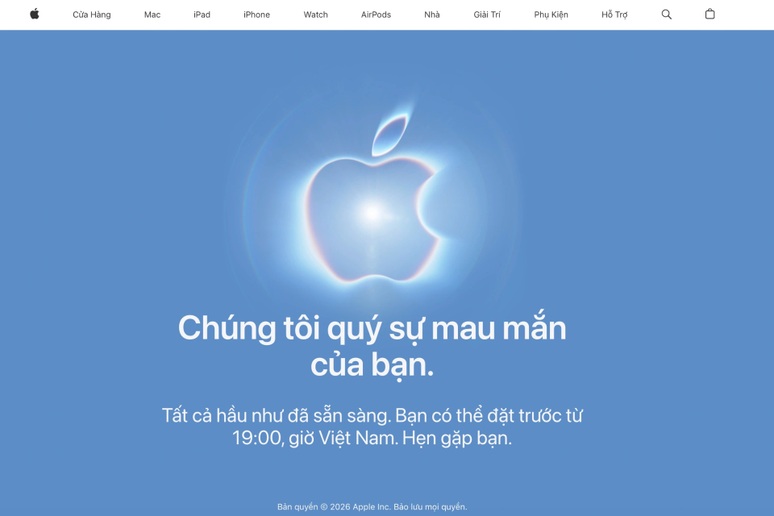 Apple gây tranh luận vì dùng từ "mau mắn" trước giờ mở bán iPhone Duo