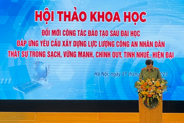 Đổi mới công tác đào tạo sau đại học khối công an