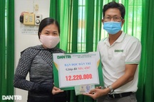 Bạn đọc Dân trí tiếp tục giúp bé gái mắc bệnh, mồ côi mẹ, cha câm điếc