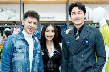 "Bố Gấu" Hoàng Hải hội ngộ diễn viên Đình Tú, Trần Vân