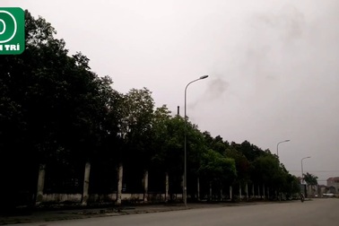 Lò đốt rác của Bệnh viện đa khoa Ninh Bình xả khói bụi hành dân