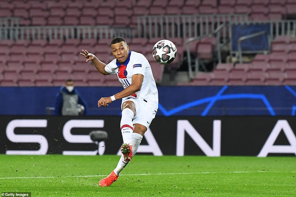Barcelona 1-4 PSG: Cú hattrick của Mbappe - 12 Barcelona 1-4 PSG: Cú hattrick của Mbappe - 12