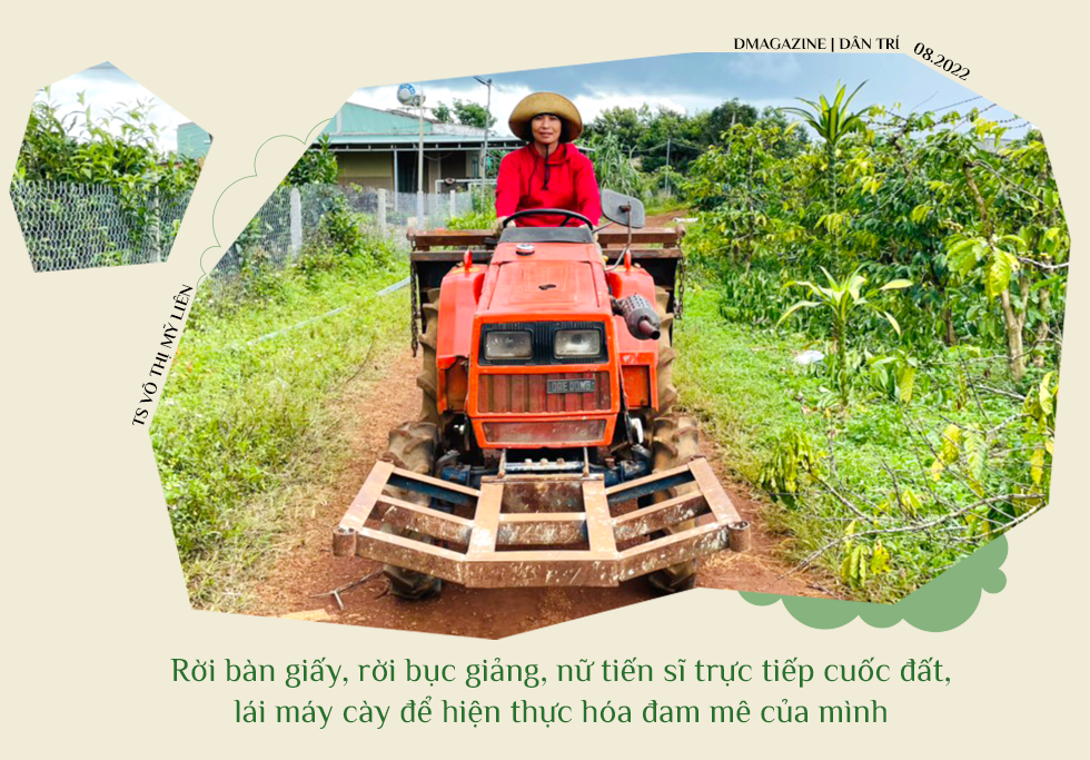 Nữ tiến sĩ bỏ phố lên rừng, lái máy cày, làm nông nghiệp sạch - 8 Nữ tiến sĩ bỏ phố lên rừng, lái máy cày, làm nông nghiệp sạch - 8
