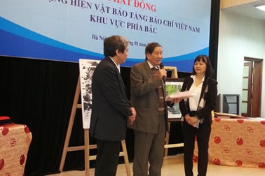 Phát động tặng hiện vật cho Bảo tàng Báo chí Việt Nam