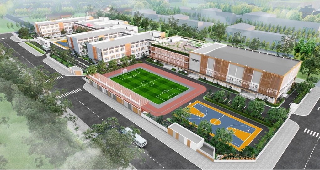 Hải Phòng có trường liên cấp tư thục mới với diện tích gần 22.000m2 - 1 Hải Phòng có trường liên cấp tư thục mới với diện tích gần 22.000m2 - 1