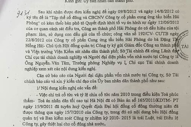 Công dân đề nghị thông tin minh bạch vụ án “Làm, sử dụng con dấu giả của tổ chức" tại Hải Phòng