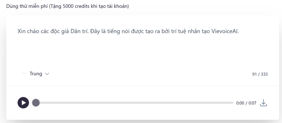 Những công cụ AI biến văn bản thành giọng nói, hỗ trợ tốt tiếng Việt - 2