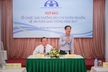 Phát động Giải thưởng báo chí về an toàn giao thông