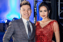 Người mẫu Gia Long tái xuất trên sàn diễn cùng Hoa hậu Ngọc Châu