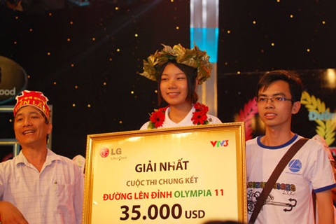 Ngọc Oanh trở thành tân Vô địch Đường lên đỉnh Olympia 2011