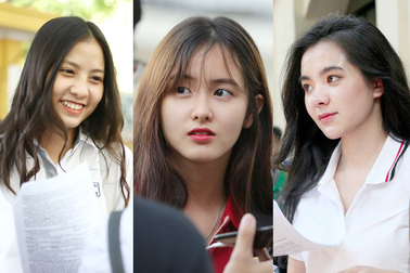Những thiếu nữ 18 tuổi xinh đẹp như hoa xua tan nắng nóng mệt mỏi mùa thi