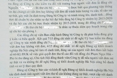 “Trù dập, truy lùng” danh tính người tố cáo