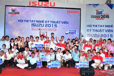 “Ấn tượng với Hội thi tay nghề kỹ thuật viên ISUZU 2015”