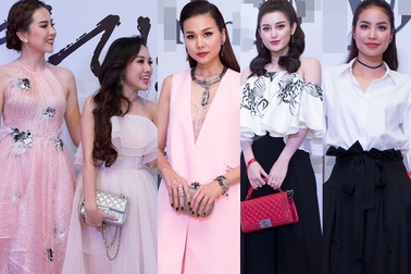 BTV Hoài Anh, Mai Ngọc xuất hiện nổi bật tại bữa tiệc thời trang hoành tráng